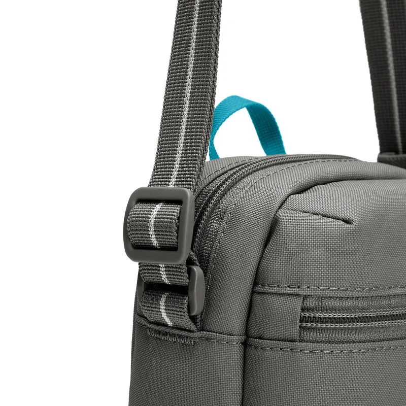 pacsafe GO Micro Crossbody - Bandolera 17.5 cm RFID (color: piedra)