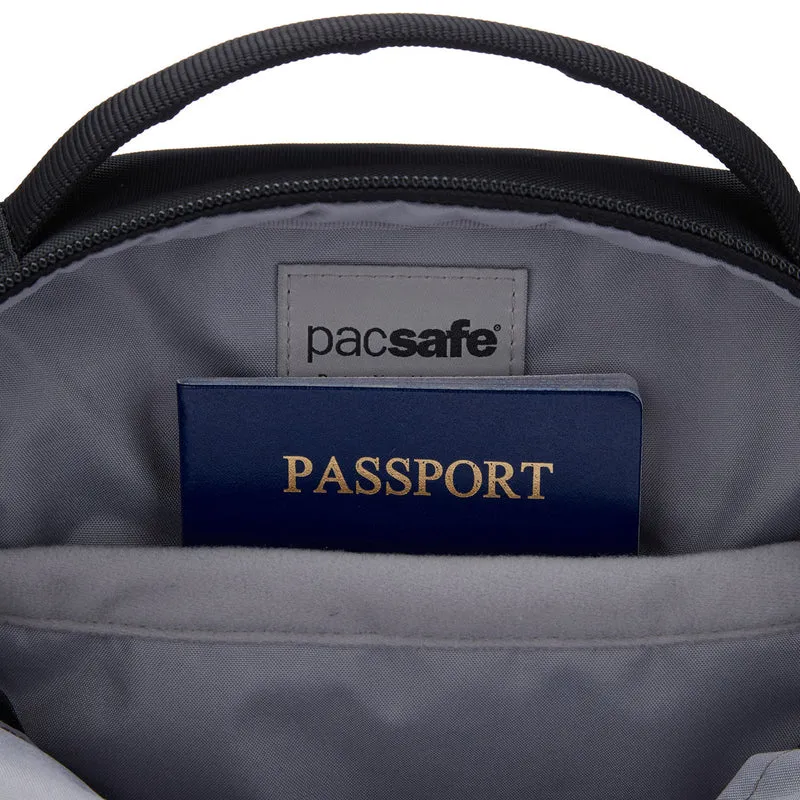 pacsafe V Tour Crossbody - Bandolera 28.5 cm (negro azabache)