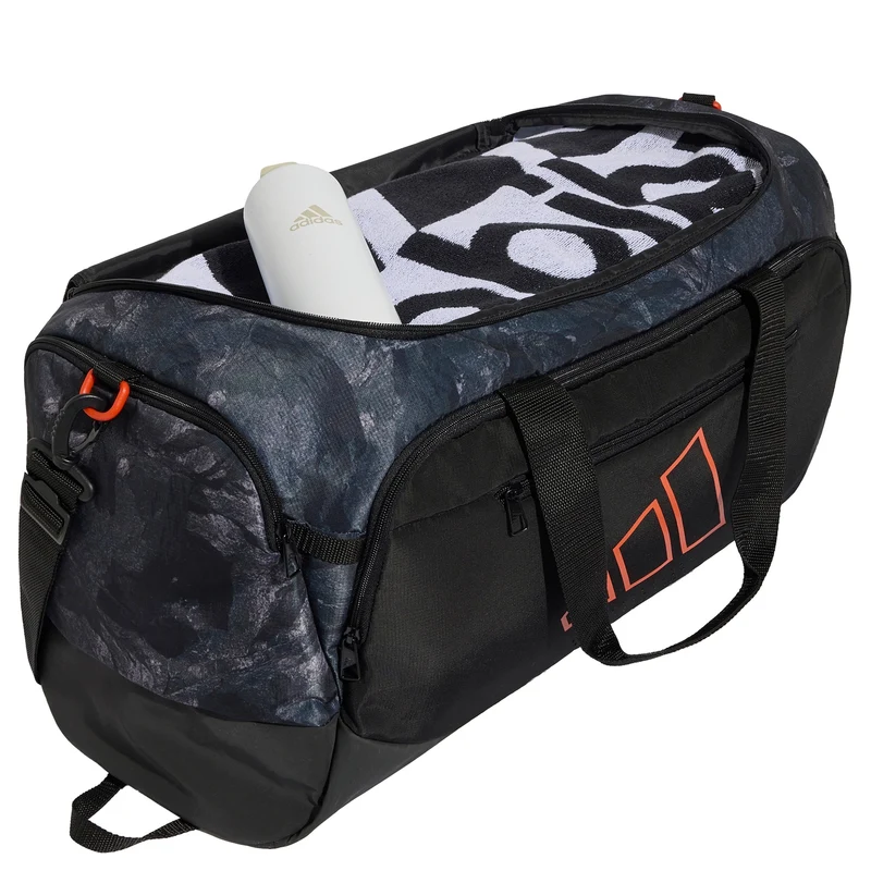 adidas Training Defender Duffelbag - Bolsa deportiva (carbon/gresix/corange)