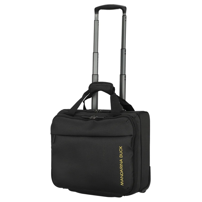 Mandarina Duck Zephyr - Trolley de negocios con 2 ruedas 40 cm (black)