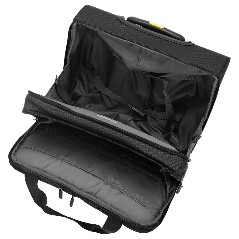 Mandarina Duck Zephyr - Trolley de negocios con 2 ruedas 40 cm (black)