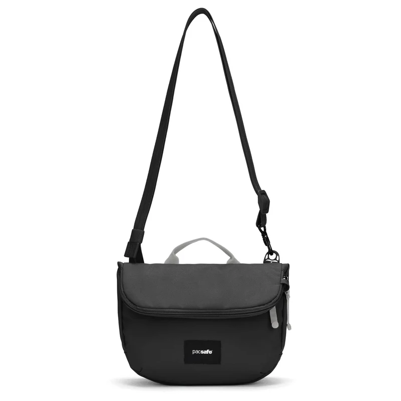 pacsafe GO Saddle Crossbody - Bolso bandolera 24 cm (jet black)