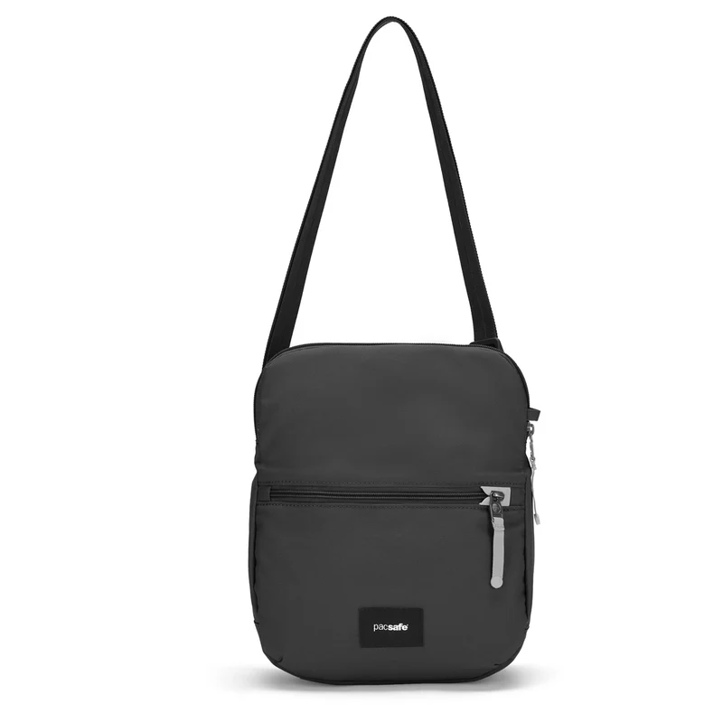 pacsafe GO Saddle Crossbody - Bolso bandolera 24 cm (jet black)