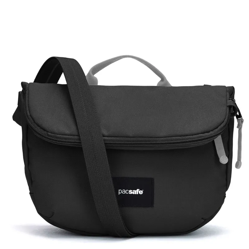 pacsafe GO Saddle Crossbody - Bolso bandolera 24 cm (jet black)