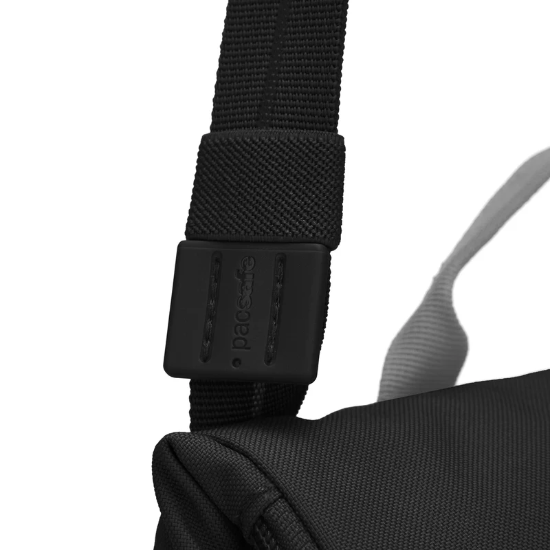 pacsafe GO Saddle Crossbody - Bolso bandolera 24 cm (jet black)