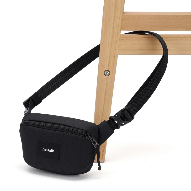 pacsafe GO Micro Sling - Riñonera 19 cm (jet black)