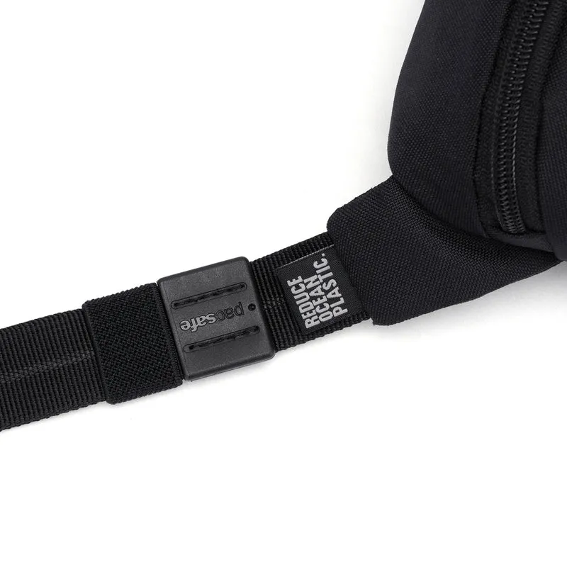 pacsafe GO Micro Sling - Riñonera 19 cm (jet black)