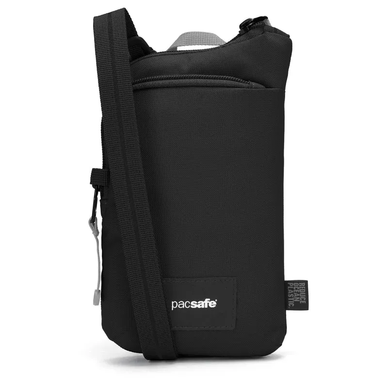 pacsafe GO Tech Crossbody - Bandolera 21.5 cm (jet black)