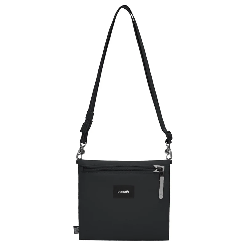 pacsafe GO Crossbody Pouch - Bolso Bandolera 24 cm (jet black)