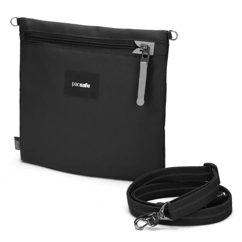 pacsafe GO Crossbody Pouch - Bolso Bandolera 24 cm (jet black)