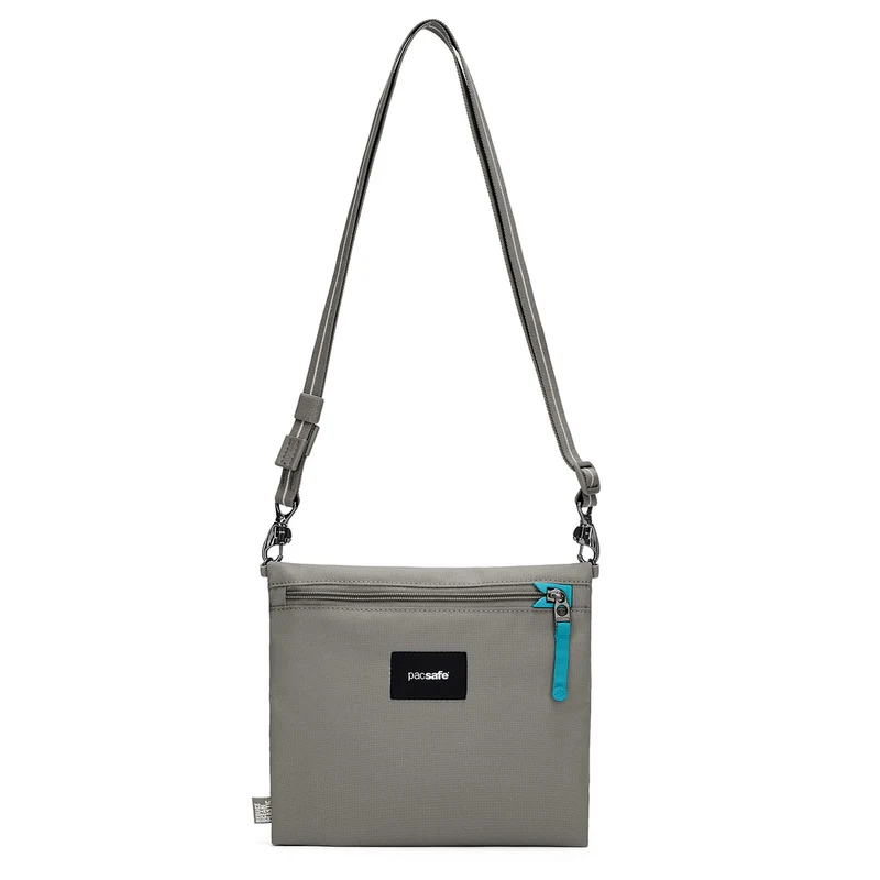 pacsafe GO Crossbody Pouch - Bolso Bandolera 24 cm (stone)