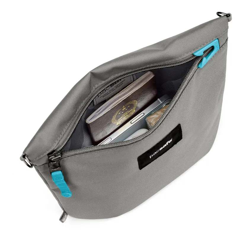 pacsafe GO Crossbody Pouch - Bolso Bandolera 24 cm (stone)