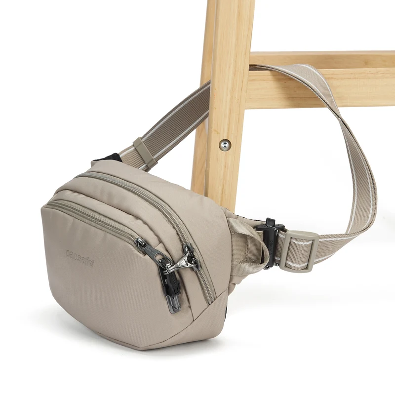 pacsafe Vibe 100 - Riñonera 27 cm (beige)