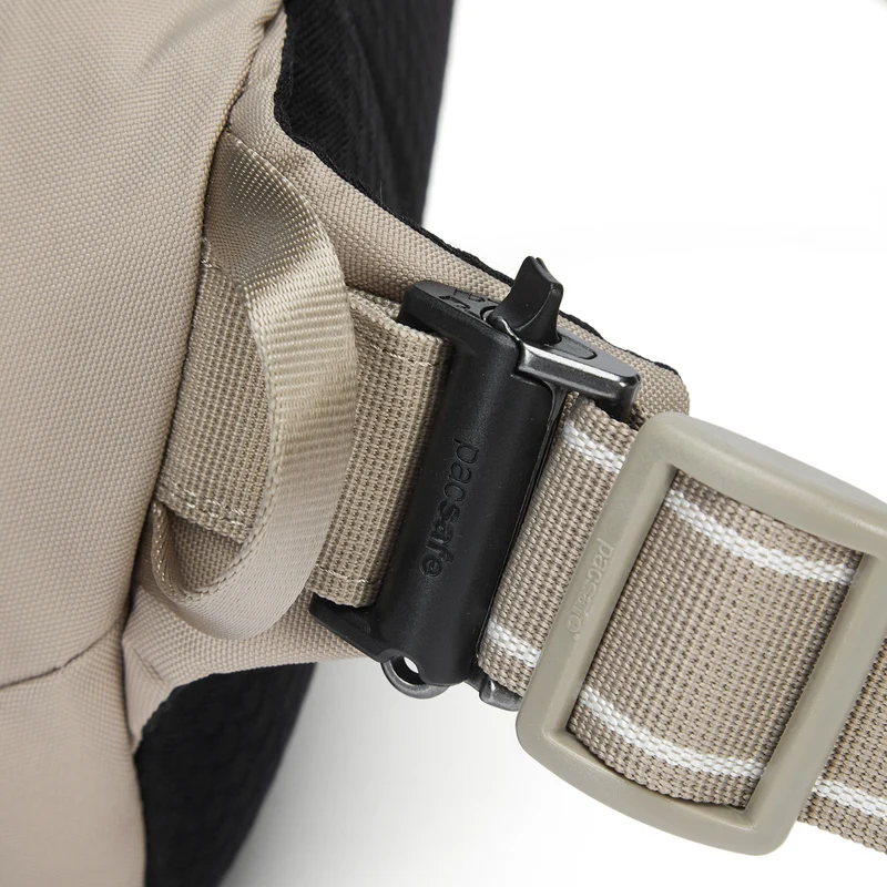 pacsafe Vibe 100 - Riñonera 27 cm (beige)