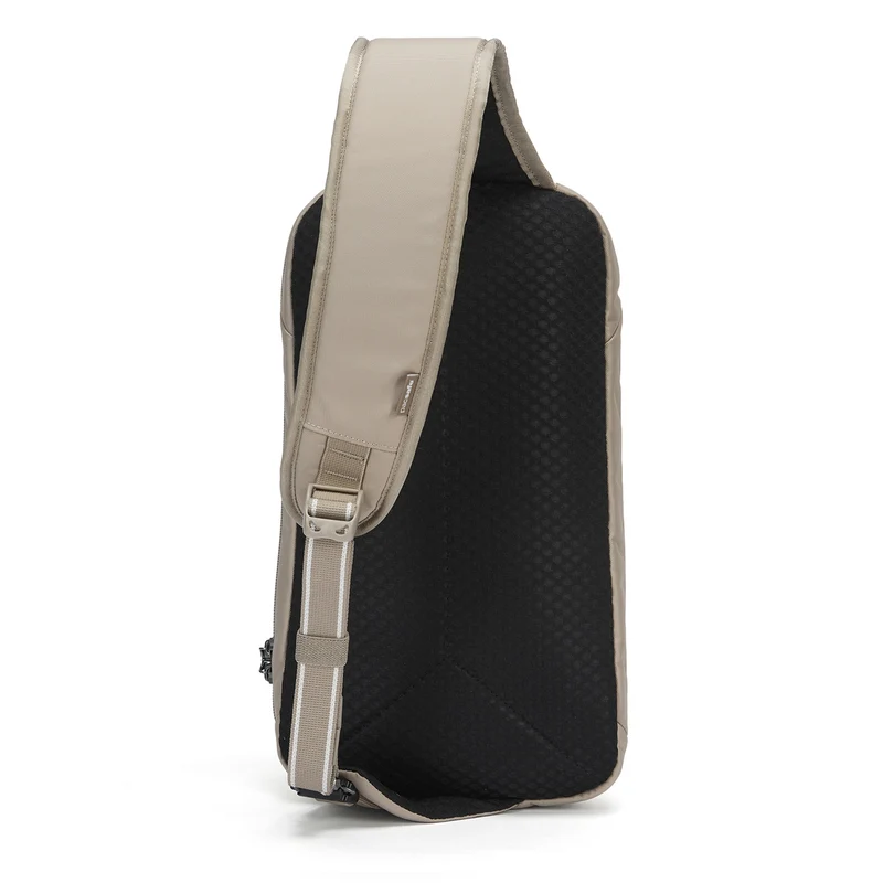 pacsafe V Tech Sling - Bolso bandolera 40 cm (beige)