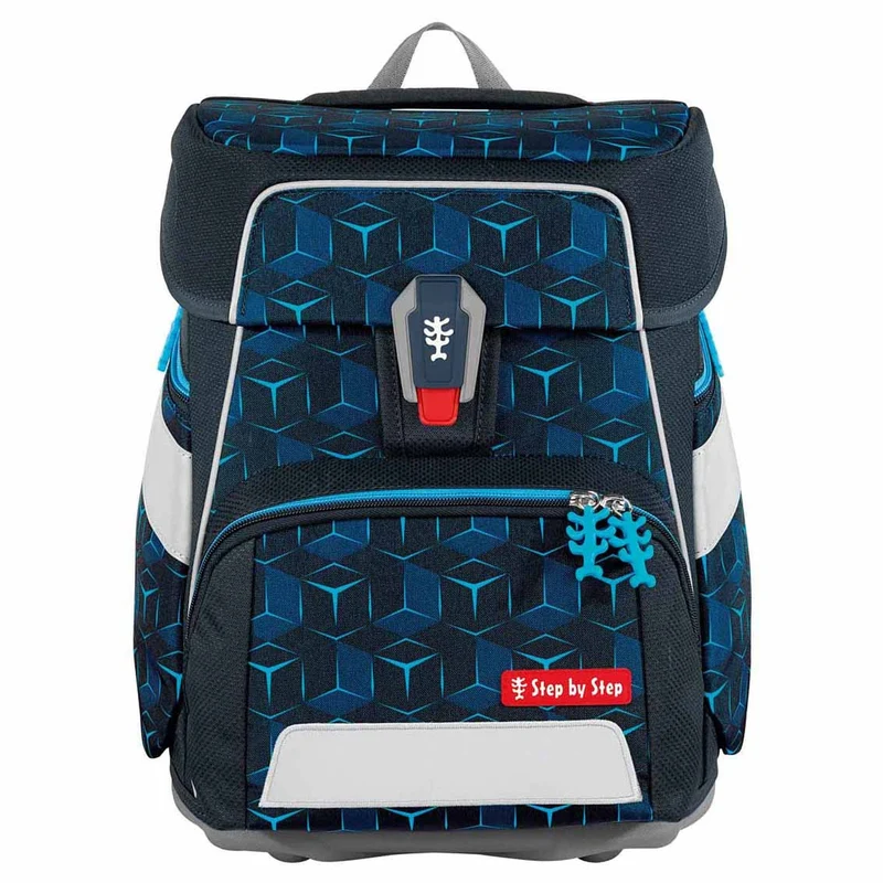 Step by Step Space Shine - Set de mochila escolar 5 piezas (Shark Dexter)