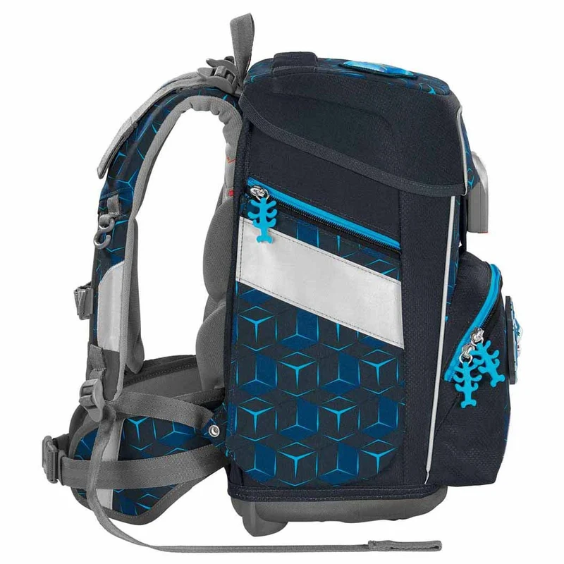 Step by Step Space Shine - Set de mochila escolar 5 piezas (Shark Dexter)
