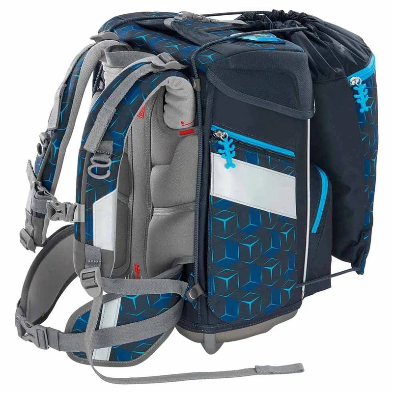 Step by Step Space Shine - Set de mochila escolar 5 piezas (Shark Dexter)