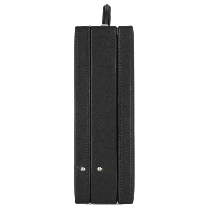 D&N Tradition Business - Maletín para documentos 44 cm expandible PU (schwarz)