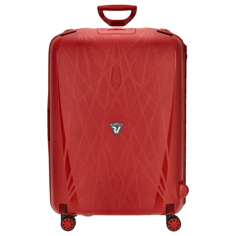 Roncato Light - Set de trolley con 4 ruedas 2 piezas M/L (rosso)
