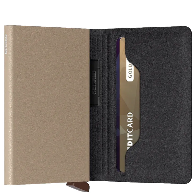 Secrid Liba Bandwallet - Cartera 6cc 10.2 cm RFID (black-olive)