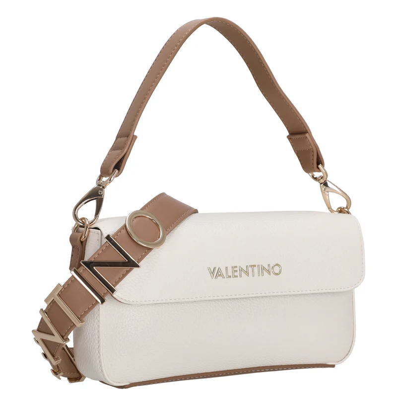 Valentino Bags Alexia - Bolso de hombro 25 cm (bianco/cuoio)