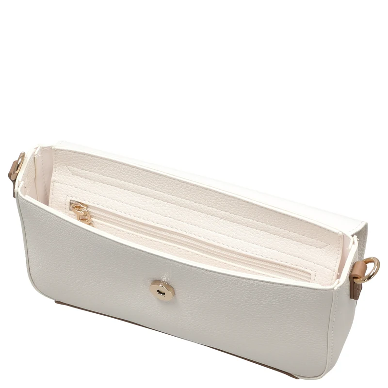 Valentino Bags Alexia - Bolso de hombro 25 cm (bianco/cuoio)