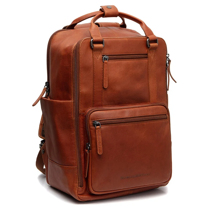 The Chesterfield Brand Calden - Mochila 15" 40 cm (cognac)