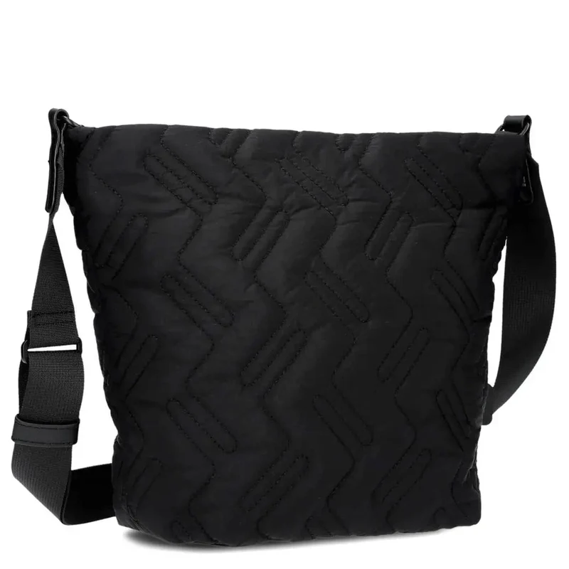 zwei Cleo - Bolso bandolera 35 cm (black-new)