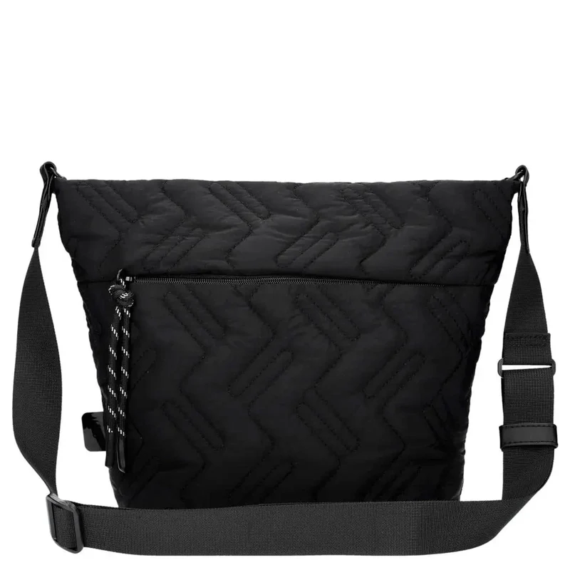 zwei Cleo - Bolso bandolera 35 cm (black-new)