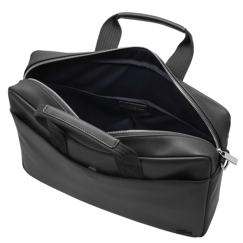Lacoste Men's Classic - Bolsa para portátil 15" 39 cm (noir)