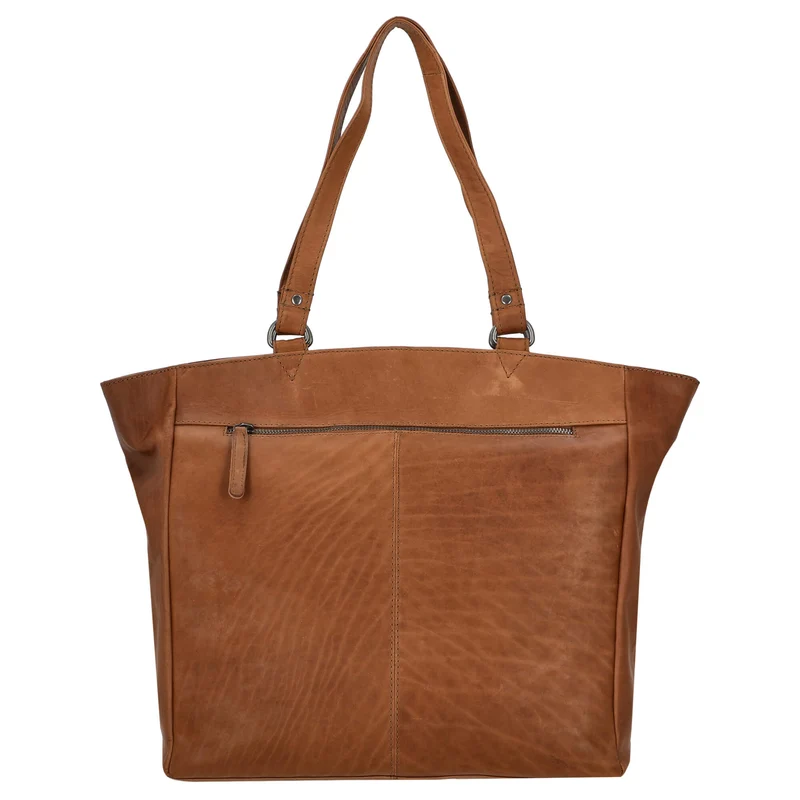 The Chesterfield Brand Berlin - Bolso shopper 15.4" L Leder 28 cm (cognac)