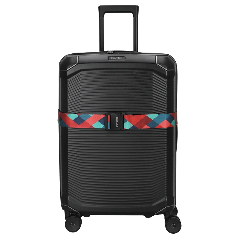 Travelite Accessoires - Cinturón para maleta (blau/rot)