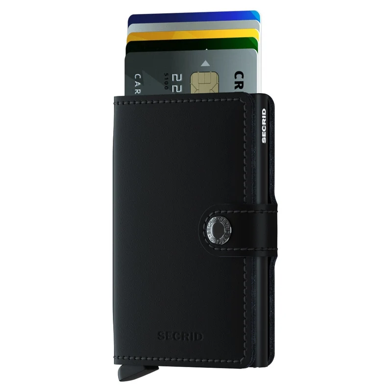 Secrid Matte Miniwallet - Cartera RFID 6.5 cm (black)