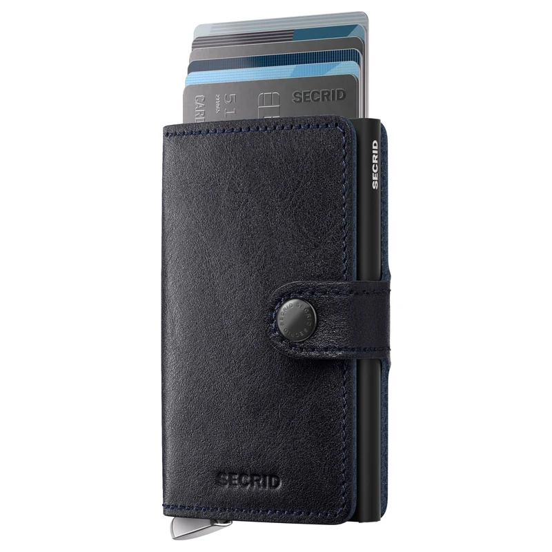 Secrid Premium Basco Miniwallet - Cartera RFID 6.5 cm (ink+)
