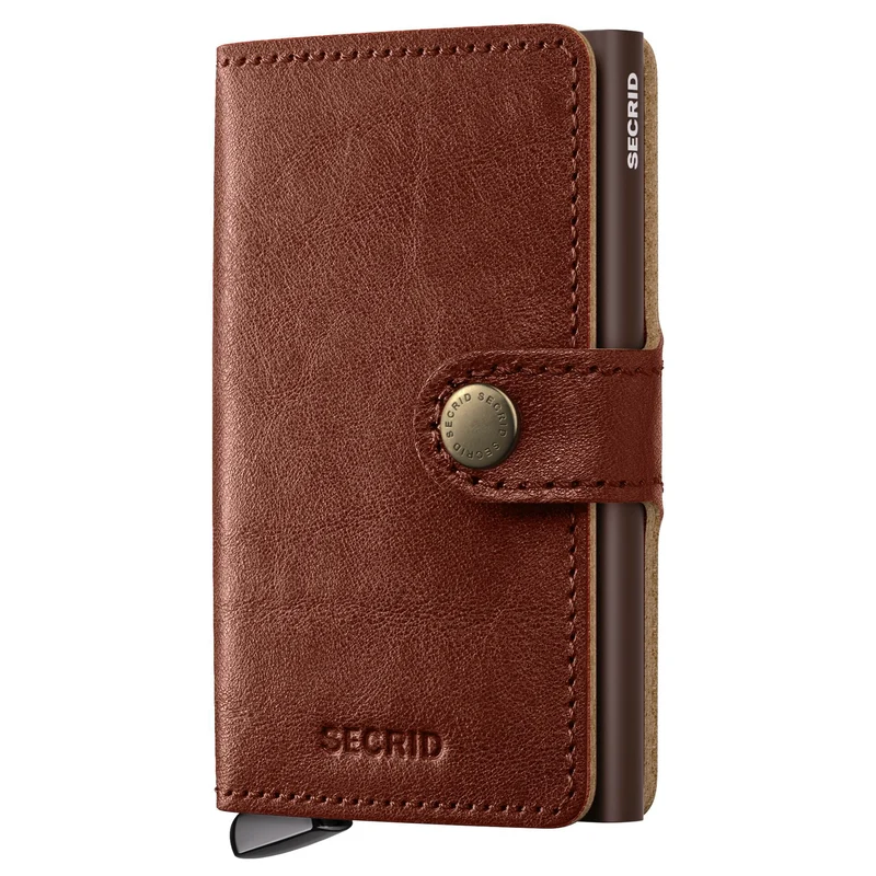 Secrid Premium Basco Miniwallet - Cartera RFID 6.5 cm (whiskey+)