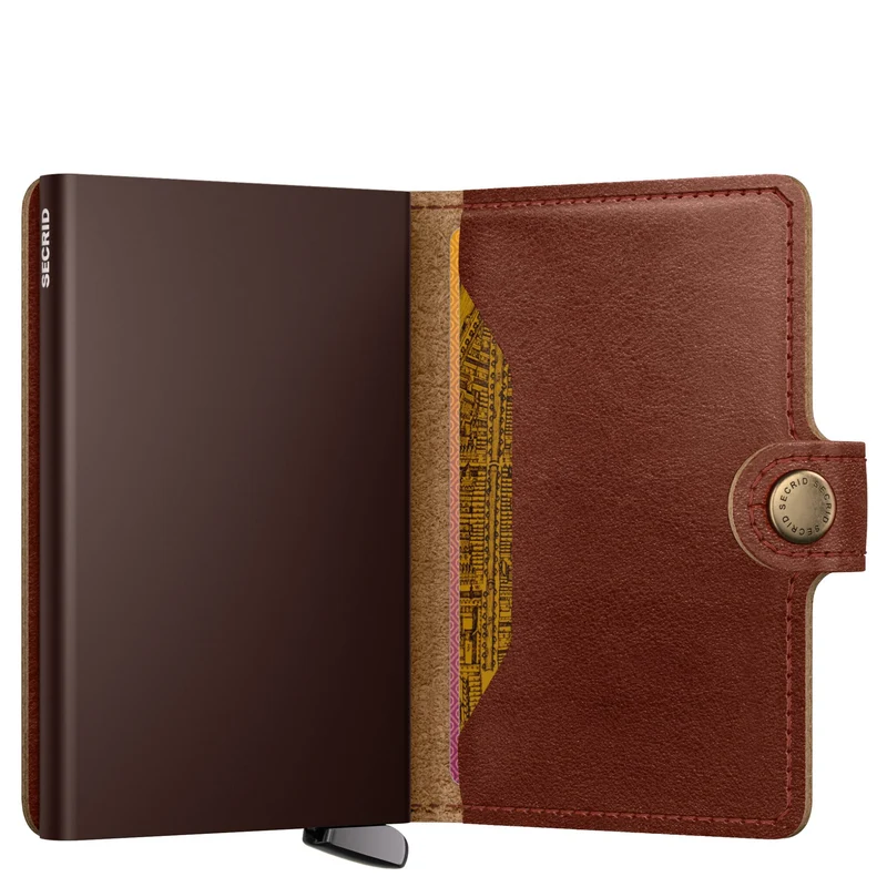 Secrid Premium Basco Miniwallet - Cartera RFID 6.5 cm (whiskey+)