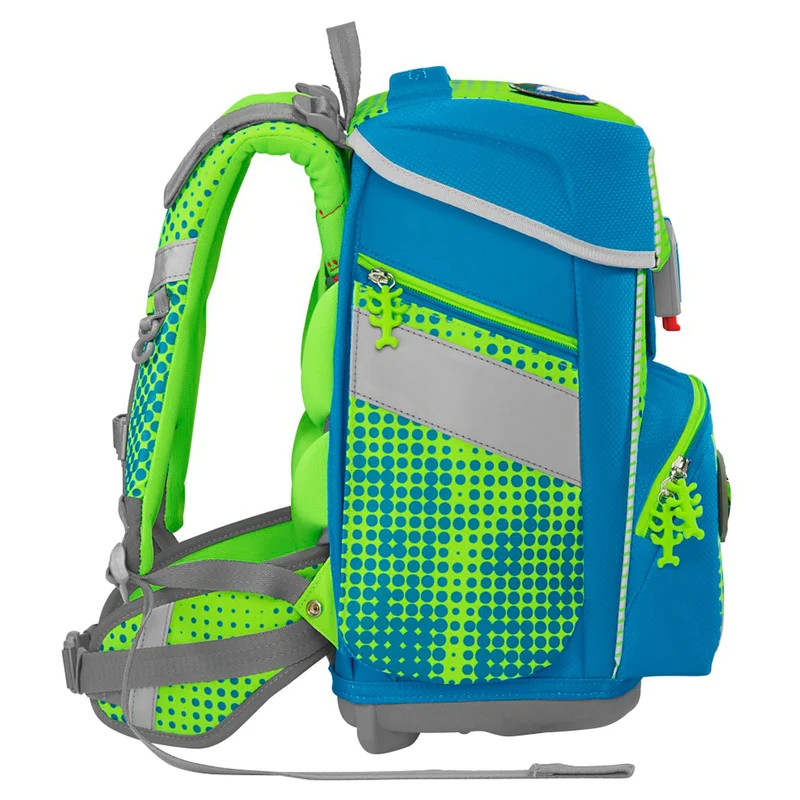 Step by Step Space NEON Mochila escolar - Set 5 tlg. (Race Car Chuck)