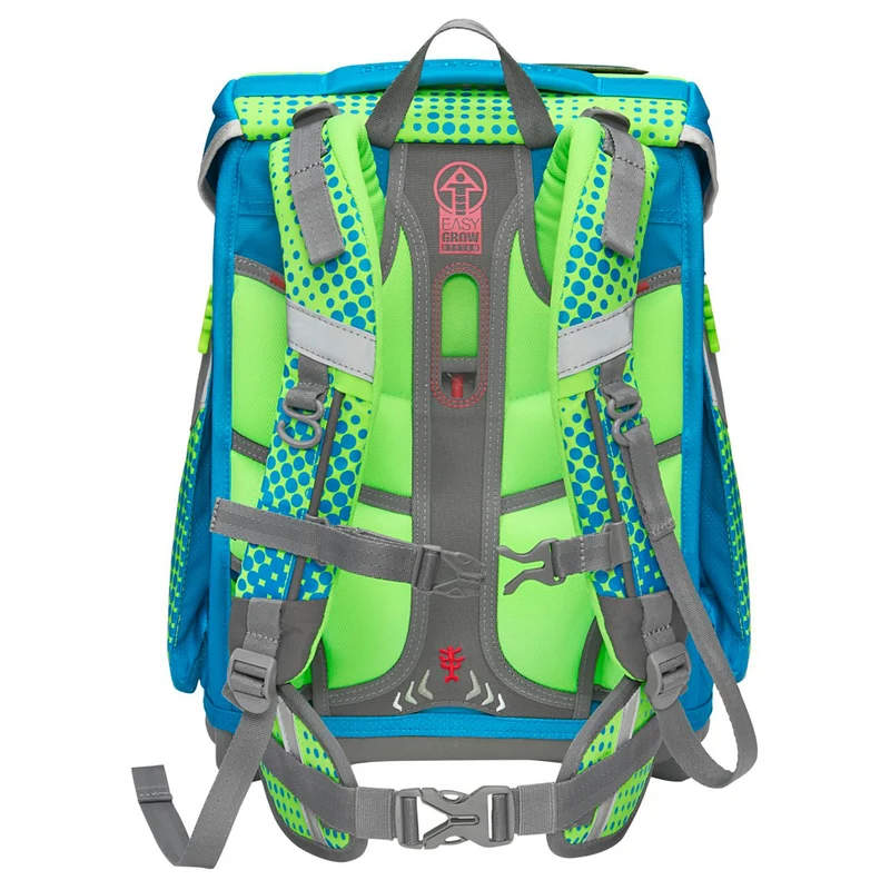 Step by Step Space NEON Mochila escolar - Set 5 tlg. (Race Car Chuck)