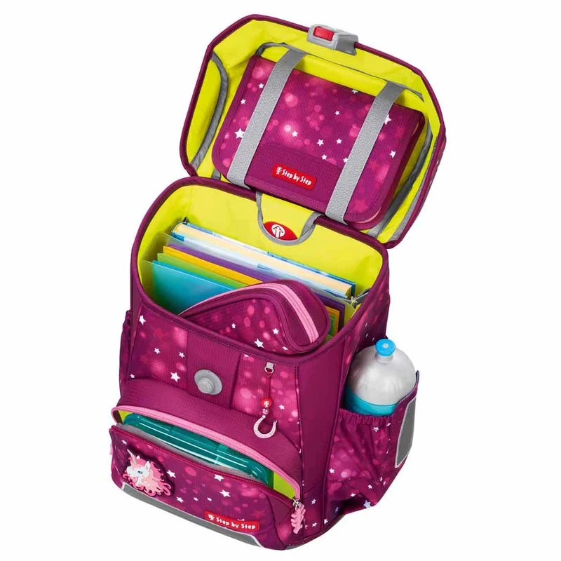 Step by Step Cloud - Set de mochila escolar 5 piezas (Sweet Unicorn Nuala)