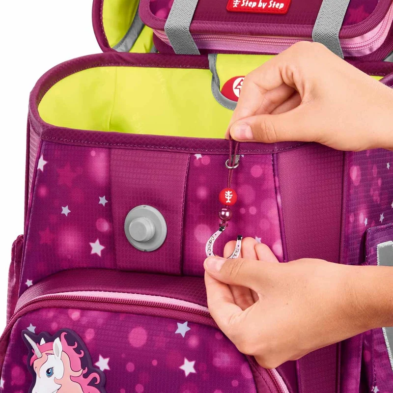 Step by Step Cloud - Set de mochila escolar 5 piezas (Sweet Unicorn Nuala)