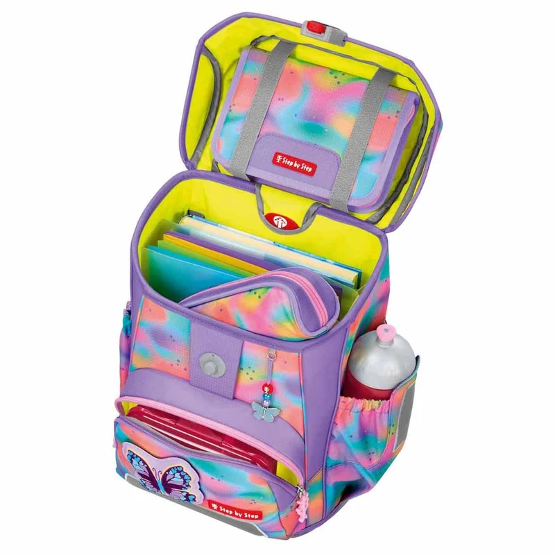 Step by Step Cloud Flash - Mochila escolar Set 5tlg. (Butterfly Luna)