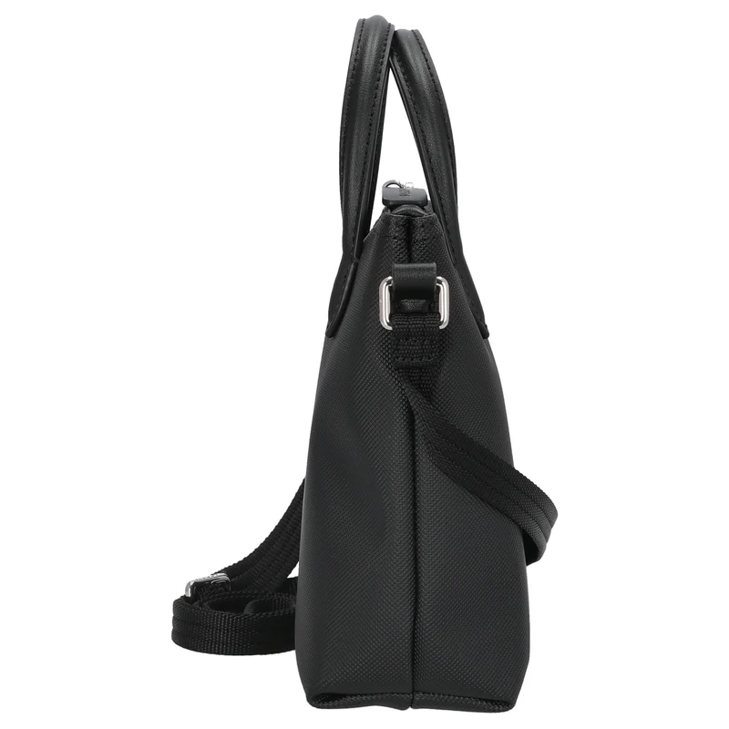 Lacoste Mini-Tote L.12.12 Concept - Bolso de mano 18 cm (black)