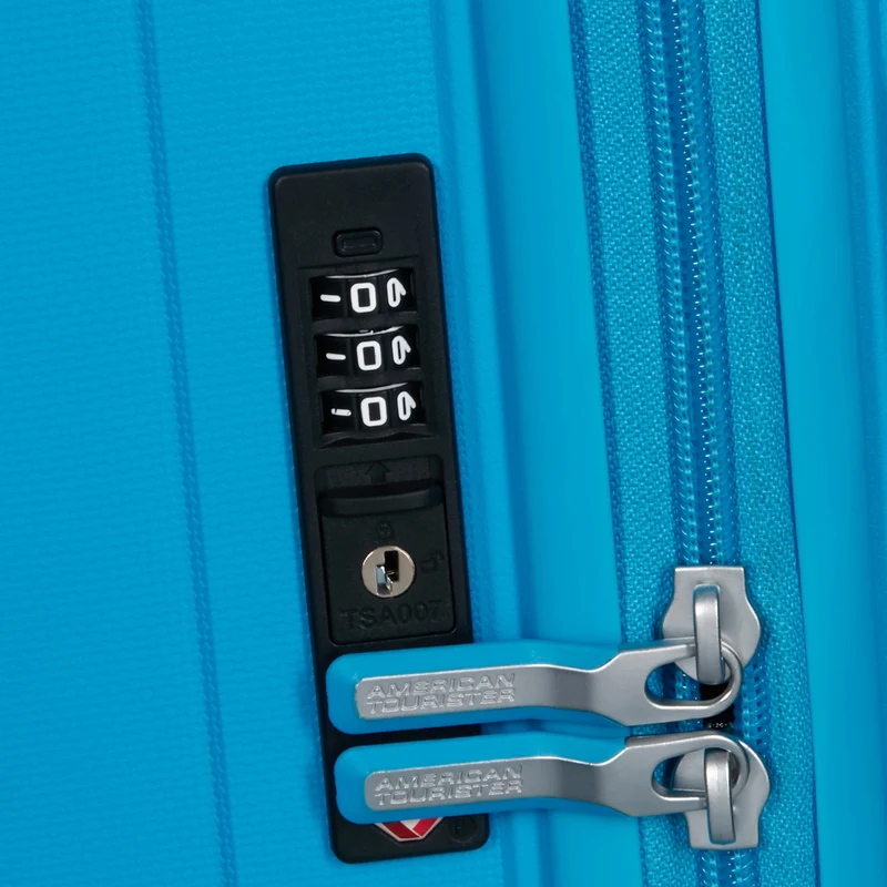 American Tourister Rejoy - Trolley de cabina con 4 ruedas 55 cm (blau)