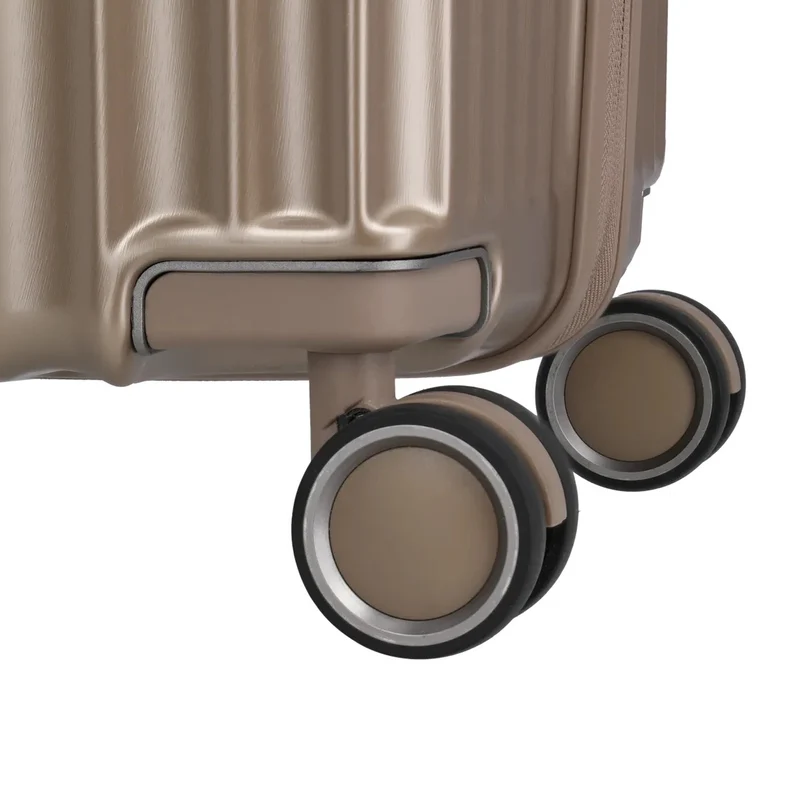 Travelite Paros - Set de trolley con 4 ruedas, 3 piezas (color: cappuccino)
