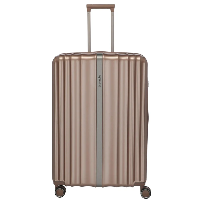 Travelite Paros - Set de trolley con 4 ruedas, 3 piezas (color: cappuccino)