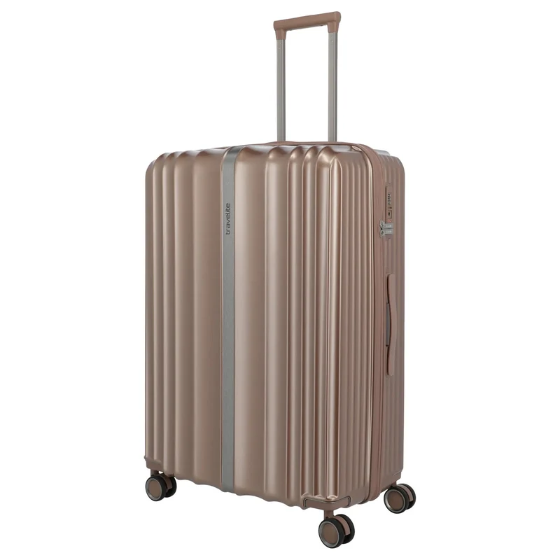 Travelite Paros - Set de trolley con 4 ruedas, 3 piezas (color: cappuccino)
