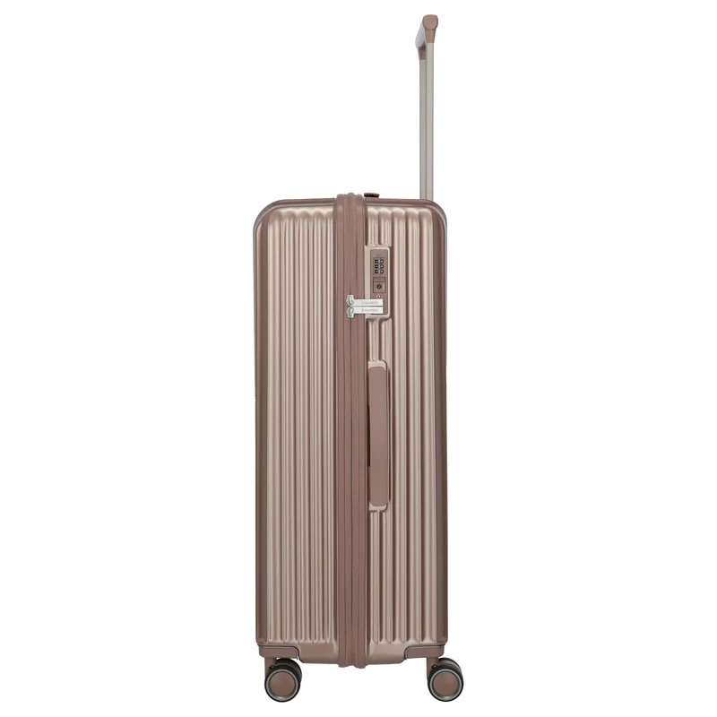 Travelite Paros - Set de trolley con 4 ruedas, 3 piezas (color: cappuccino)