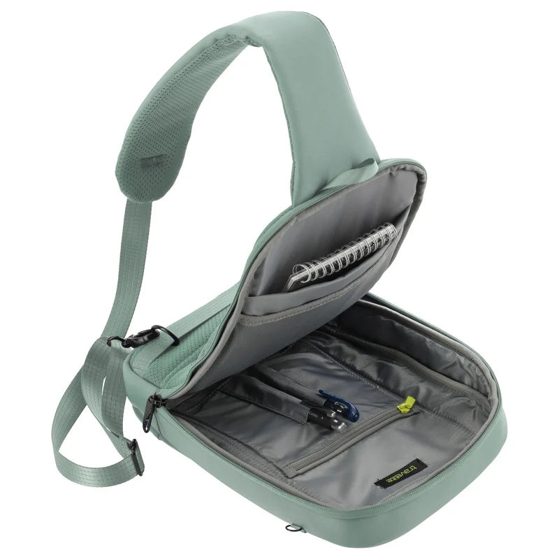 Travelite Workflow - Bolso de hombro 32 cm (salbei)