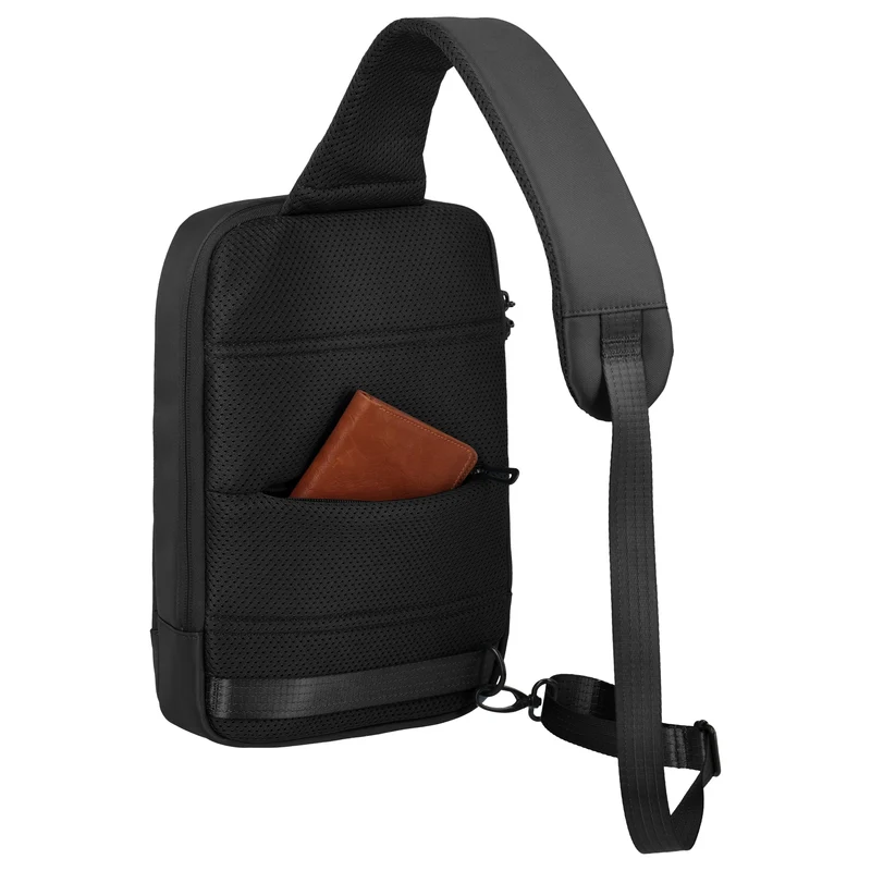 Travelite Workflow - Bolso de hombro 32 cm (schwarz)
